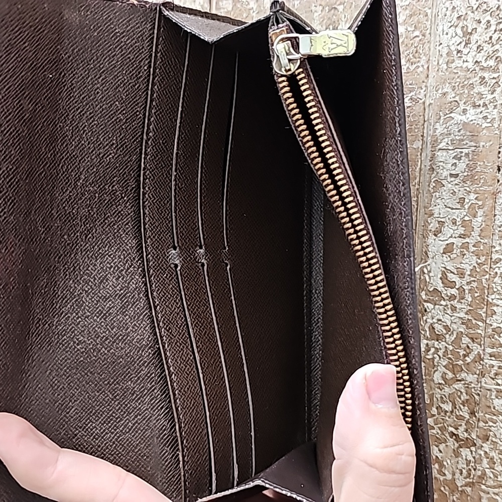Louis Vuitton Damier Ebene Wallet - Picture 15 of 17